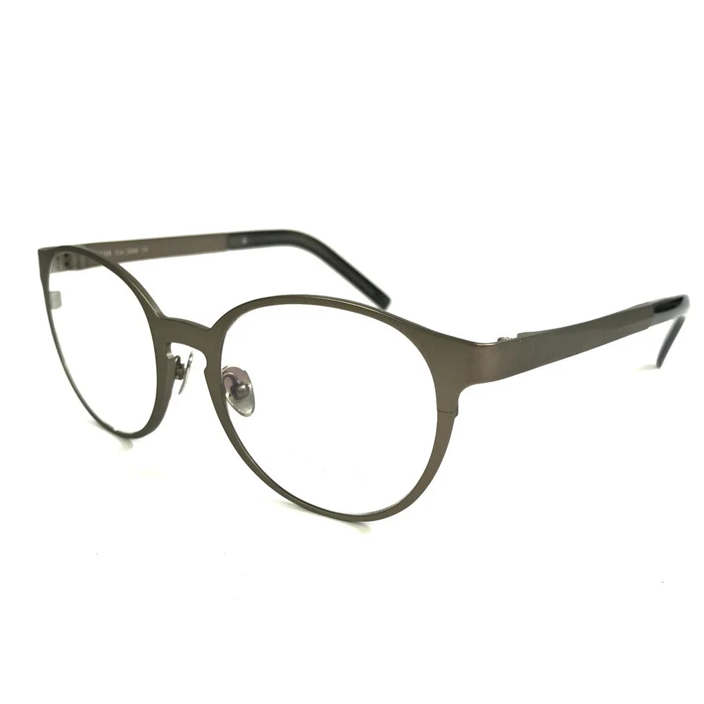 Tom Davies Eyeglasses Frames TD708 Col. 2068 Matte Dark Gray Ruthenium 50-19-140